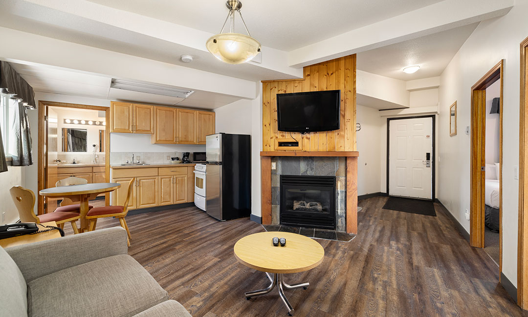 Living room in apartment